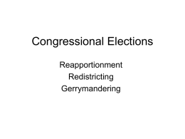 Congressional Elections