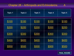 Chapter 28 Jeopardy Review A