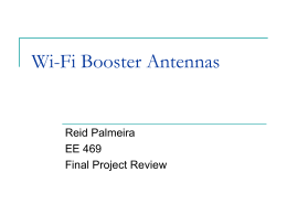 Wi-Fi Booster Antennas