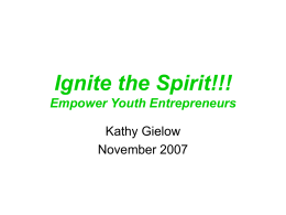 Empower Youth Entrepreneurs - Consortium for Entrepreneurship