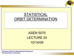 ASEN5070, Lecture 20, 10_14_09