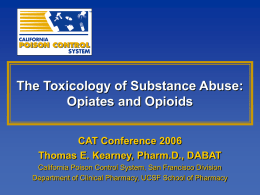 cat june2006 sat kearney - California Association of Toxicologists