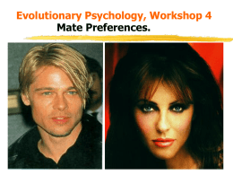 Mating Preferences