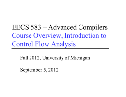 Powerpoint - EECS - University of Michigan