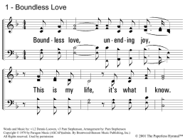 Boundless Love