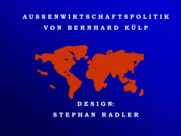 Kapitel 1: Gegenstand und Aufgaben