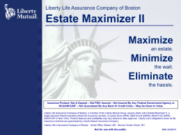 Estate Maximizer II Maximize