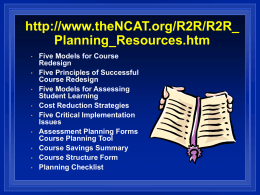 ENHANCING ACADEMIC (LEARNING) PRODUCTIVITY