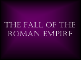 Final Fall of Rome slideshow