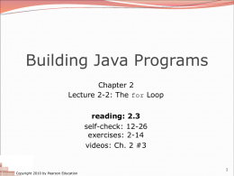 System.out.print - Building Java Programs