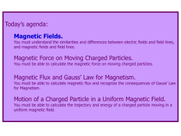 Magnetic Fields