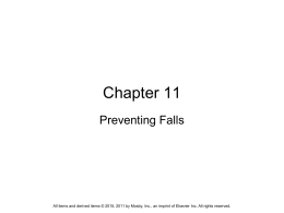Chapter 11 Preventing Falls