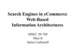 search engine - Andrew.cmu.edu