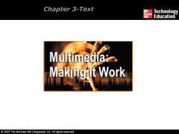 Multimedia Element-Text