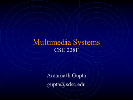 Multimedia Systems