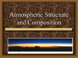 Atmospheric Structure and Composition