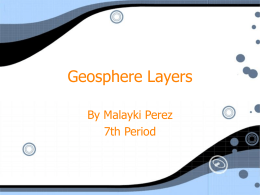 Geosphere Layers - Club Atmosphere