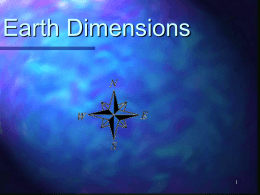 Earth_Dimensions