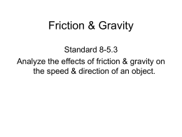 friction?