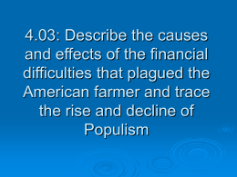 4.03 farmers and populism