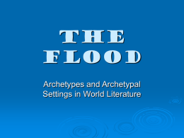 Archetypes and Archetypal Settings in World Literature