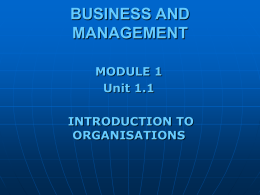 business and management - Business-TES