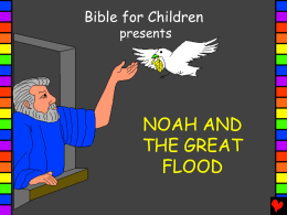 1 PPT Noah and the Great Flood English PP