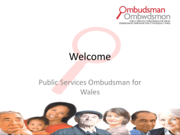 Lessons learnt: Local Authorities - ombudsman