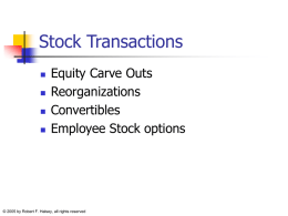 Stock Transactions