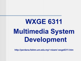 Managing Multimedia: Project Management for Web and