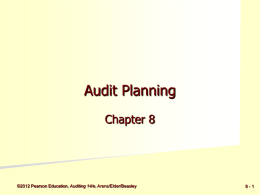 Chapter 1 – The Demand for Audit and Other Assurance Services