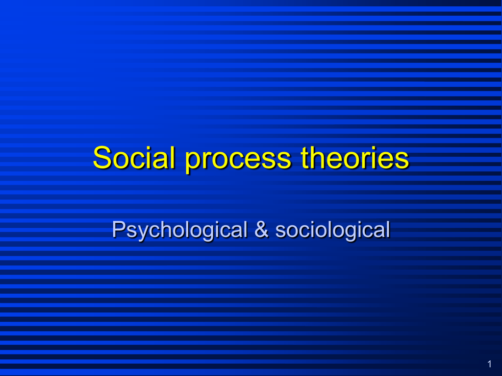 Social process