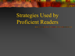 Strategies_Used_by_Proficient_Readers