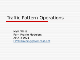 Traffic Pattern Operations