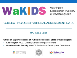 Childcare Quality and Early Learning