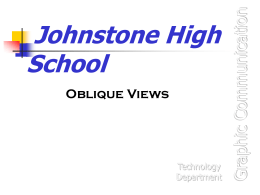 Oblique Views - Greenfaulds High School