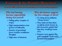 The Populist Party PowerPoint
