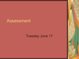 Assessment ppt