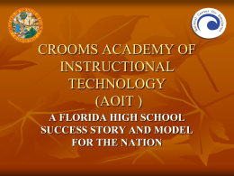 Crooms_AOIT - National Center for Simulation