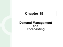 Production and Operations Management: Manufacturing and Services