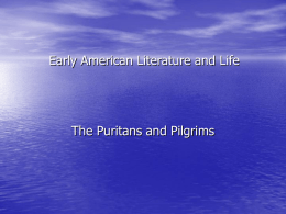 American Literature 1600-1850