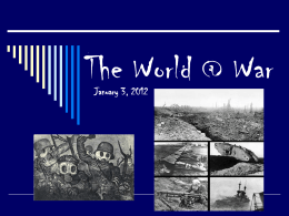 About WWI PPT