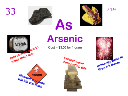 arsenic - periodic-table