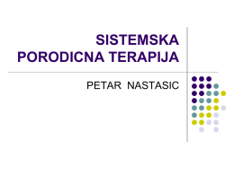 Porodica kao proces