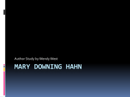 Mary Downing Hahn