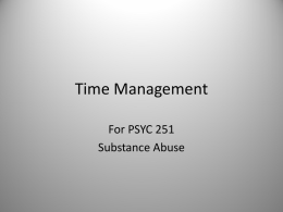 DCP Time Management