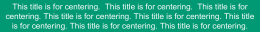 Supertitles by Mike Chadwick