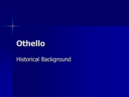 Othello background