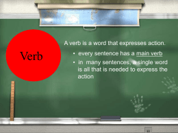 Main _ Helping Verbs