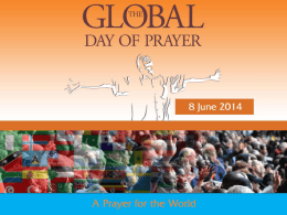 Prayer for the World - Global Day Of Prayer